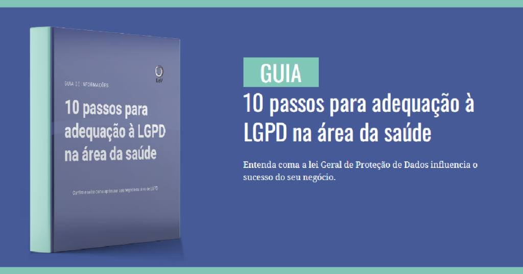 Guia 10 passos para adequação à LGPD na área da saúde
